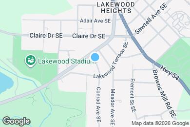 Map image of the property - 1875 Conrad Ave SE