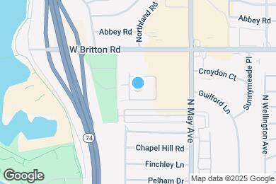 Map image of the property - 3200 W Britton Rd