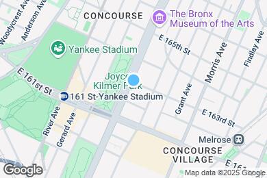 Map image of the property - Modern Elegance on Grand Concourse
