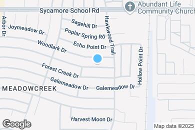 Map image of the property - 2528 Clovermeadow Dr