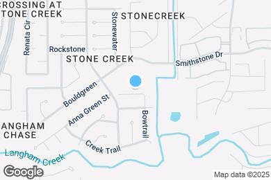 Map image of the property - 16614 Stonerun