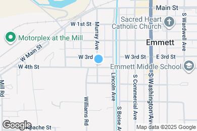 Map image of the property - 420 Murray Ave