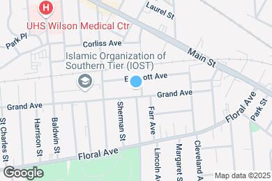 Map image of the property - 99 Grand Ave