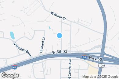 Map image of the property - 541 N Virginia Ave