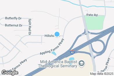 Map image of the property - 7355 Hillshire Dr