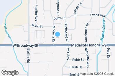 Map image of the property - 190 Moonlite Dr