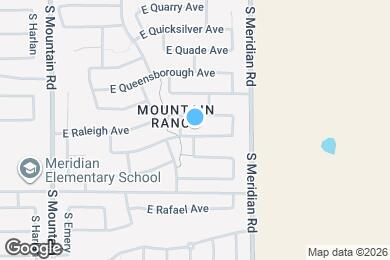 Map image of the property - 11458 E Ramblewood Ave