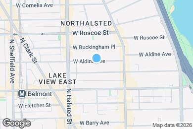 Map image of the property - 663 W Aldine Ave