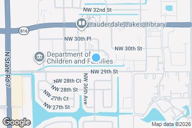 Map image of the property - 3530 NW 29th Ct