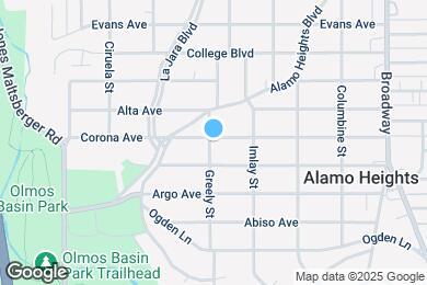 Map image of the property - 440 Corona Ave