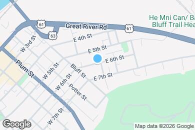 Map image of the property - 602 Hodgman St