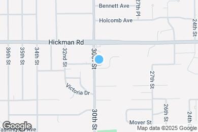 Map image of the property - 2101 30th St