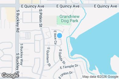 Map image of the property - 17478 E Rice Cir