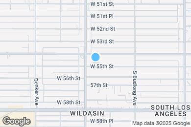 Map image of the property - 1337 W 55th St