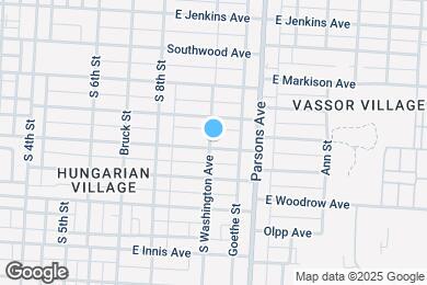 Map image of the property - 366 -368 E Morrill Ave