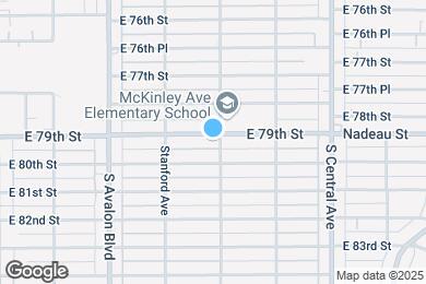 Map image of the property - 756 1/2 E 79th St