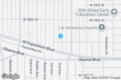 Map image of the property - 3687 2nd Ave