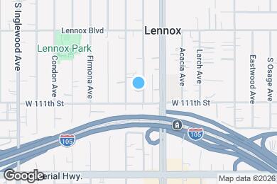 Map image of the property - 11031 S Burin Ave