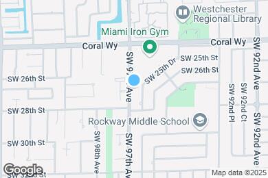 Map image of the property - 2641 SW 97th Ave