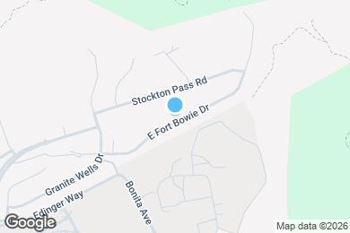 Map image of the property - 21255 E Fort Bowie Dr