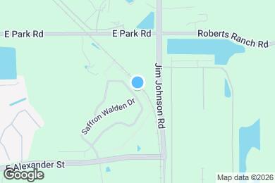 Map image of the property - 1105 Walden Pond Dr