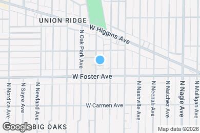 Map image of the property - 5219 N Rutherford Ave