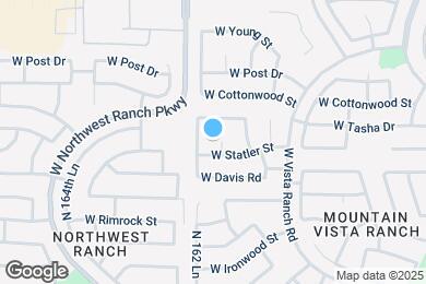 Map image of the property - 16214 N 162nd Dr