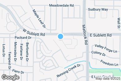 Map image of the property - 822 Bonnet Trl