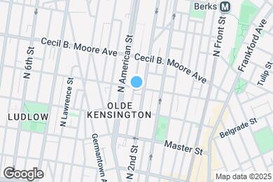 Map image of the property - 1535 North Philip Street