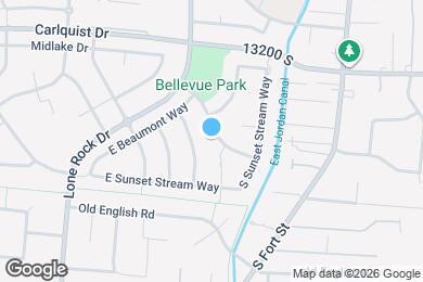 Map image of the property - 13320 E Lakemont Dr