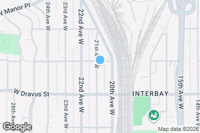 Map image of the property - 3252B 21st Ave W