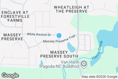 Map image of the property - 4205 Massey Preserve Trail