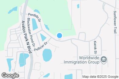 Map image of the property - 15157 Perdido Dr