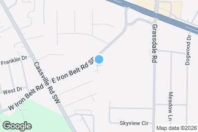 Map image of the property - 201 Iron Belt Ct SE