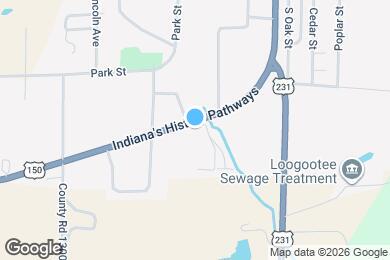 Map image of the property - 905 W Broadway St