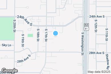 Map image of the property - 2605 S 17th St