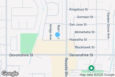 Map image of the property - 10403 Baird Ave