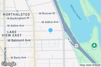 Map image of the property - 457 W Melrose St