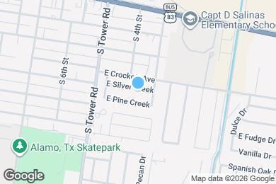 Map image of the property - 367 E Silver Creek