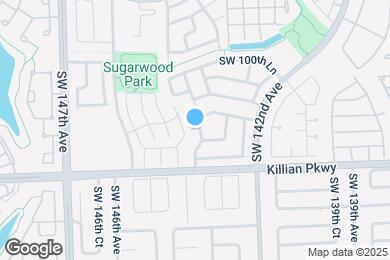 Map image of the property - 10230 SW 143rd Pl
