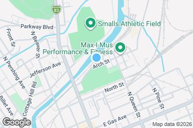 Map image of the property - 107 -111 Arch St