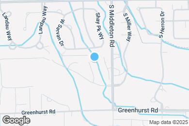 Map image of the property - 12218 S Red Hawk Pl