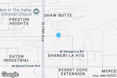 Map image of the property - Madison at North Mountains