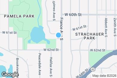 Map image of the property - 6110 France Ave S