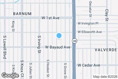 Map image of the property - 34 S Hazel Ct