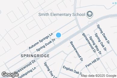 Map image of the property - 2722 Spring Dusk Dr