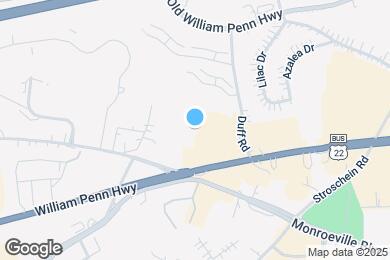 Map image of the property - Furnished Studio-Pittsburgh - Monroeville