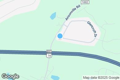 Map image of the property - 104 Glencroft Dr