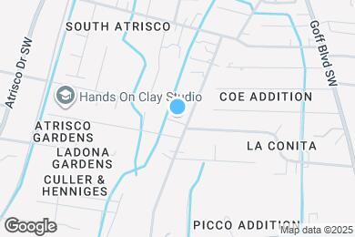 Map image of the property - 1325 Tapia Blvd SW