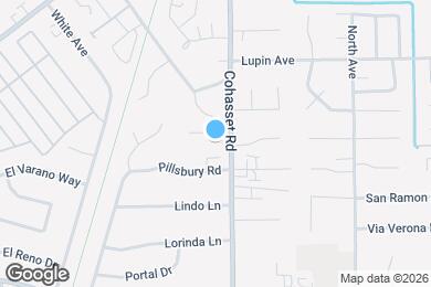 Map image of the property - Oak Park Senior in Chico